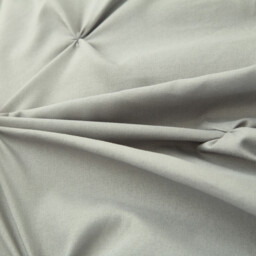 Grey Pleating Brushing Duvet Cover & Pillowcases Set, 220*200CM+50*75CM*2 - thumbnail 6