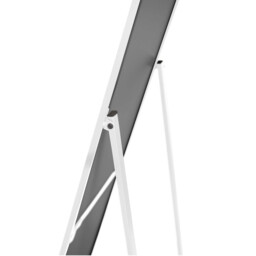 Harbour Housewares Rectangular Full-Length Freestanding Mirror - 137cm x 35.5cm - White - thumbnail 2
