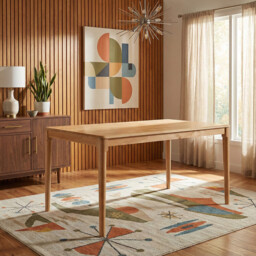 Dining Table Orlando Rectangle Oak W: 90 x L: 150cm - thumbnail 3