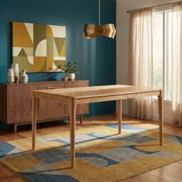 Dining Table Orlando Rectangle Oak W: 90 x L: 150cm - thumbnail 1