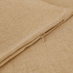 Deconovo faux linen cushion cover orange color 45*45cm 1pc - thumbnail 6