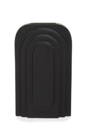 Fifty Five South Vase Hapax Abstract Tall Black - thumbnail 1