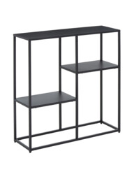 Interiors by Premier Console Table Acero Metal Black - thumbnail 2
