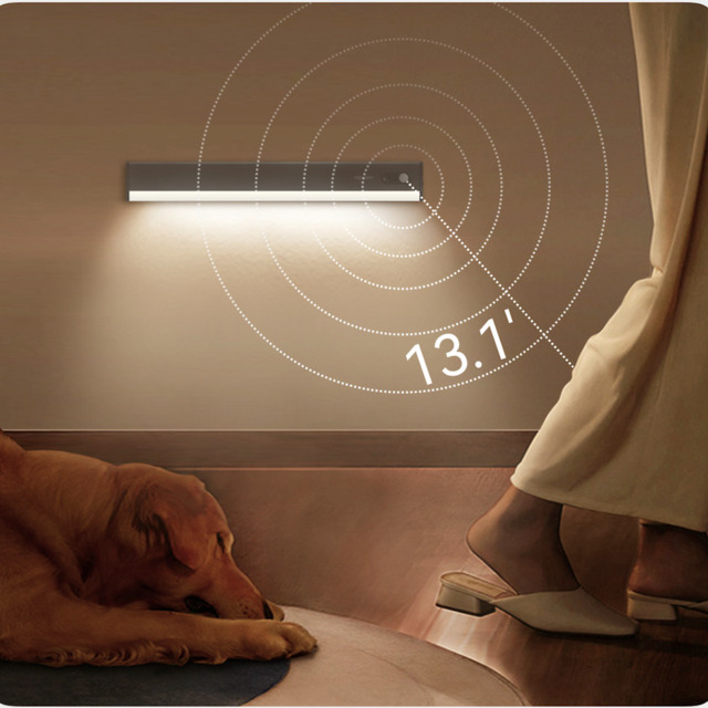 Yeelight Ultra-thin Motion Sensor Closet Light A50(50cm) – Rechargeable Wireless Magnetic LED Light with Auto On/Off Warm Illumination for Cabinets, Wardrobes & Hallways - image 1
