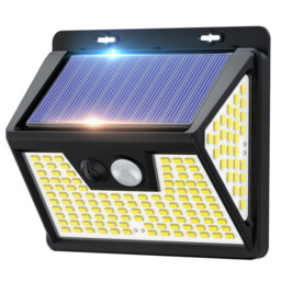 VIVREAL Solar wall lights Charged by solar energy， Four-pack 140Led YHM02A , New Year Sale , Top gift picks - thumbnail 5