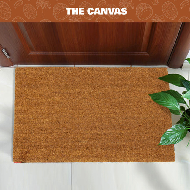 Coco & Coir Doormat The Canvas Natural - image 1