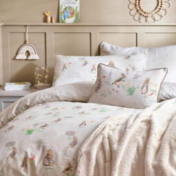 Peter Rabbit™ Duvet Cover Set Classic 100% Cotton Natural Single - thumbnail 3