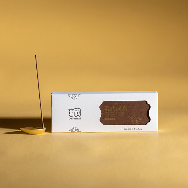 Incense Sticks in Tin Box - 10CM Coffee Scent - 1pcs - image 1