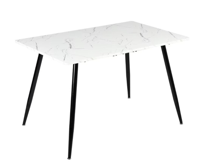 Urban Meuble DINING TABLE 120/80/75 cm Rectangular White - image 1