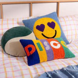 Heya Home Cushion Disco Rectangle Knitted Multicoloured 30x50cm - thumbnail 3