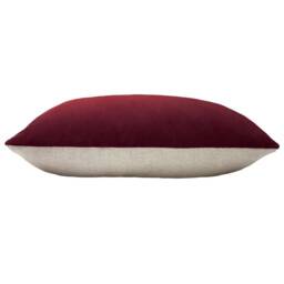 Furn Cushion Contra Rectangle Ox Blood 40x60cm - thumbnail 2