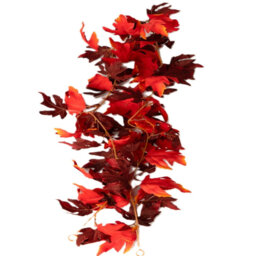 Marrybox Fall Garland Maple Leaf Yellow/Orange 1.8m - thumbnail 1