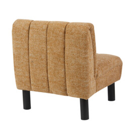 Accent Chair Lily Panelling Mustard - thumbnail 7