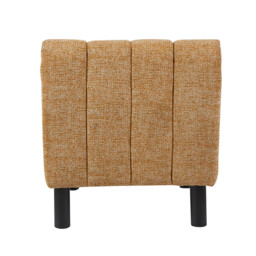 Accent Chair Lily Panelling Mustard - thumbnail 6