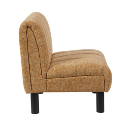 Accent Chair Lily Panelling Mustard - thumbnail 5