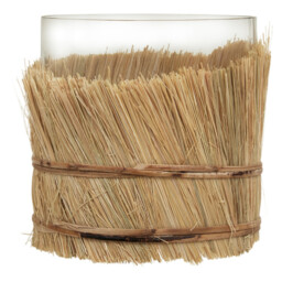 Interiors by Premier Candle Holder Kuta Natural Small - thumbnail 1