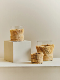 Interiors by Premier Candle Holder Kuta Natural Small - thumbnail 3