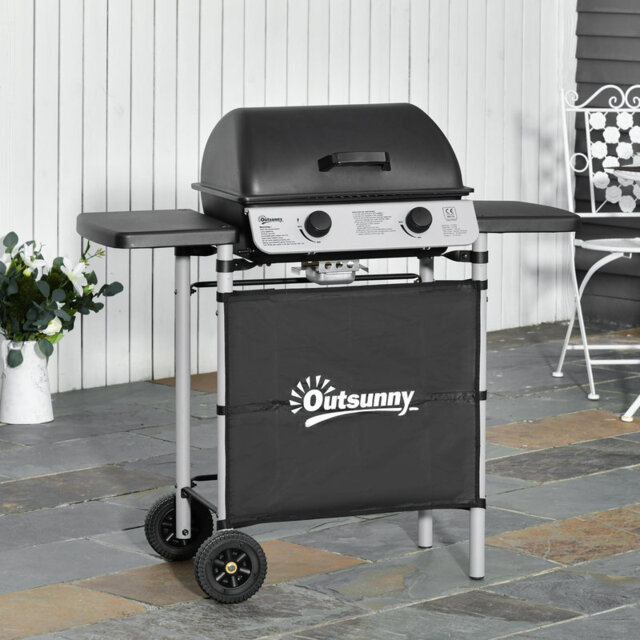 Outsunny 2 Burner Gas Barbecue - image 1
