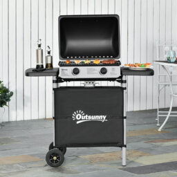 Outsunny 2 Burner Gas Barbecue - thumbnail 5