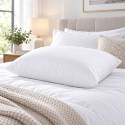 NightComfort Soft Like Down Microfibre Pillow - Firm Support