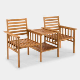 Vonhaus Cannes Jack & Jill Love Seat - thumbnail 1