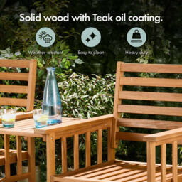 Vonhaus Cannes Jack & Jill Love Seat - thumbnail 5