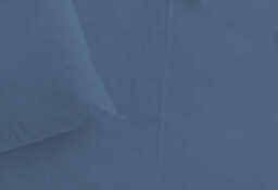 NightComfort Duvet Cover Set Plain Reversible Polycotton Blue/Navy Double - thumbnail 3
