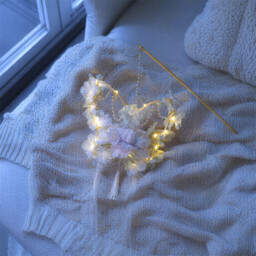Huacan Blue Butterfly Flower Lamp [1 piece] Finished Product - thumbnail 6