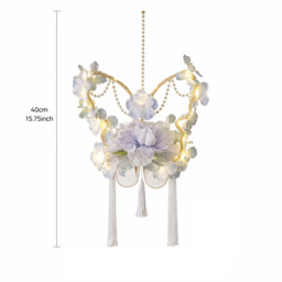 Huacan Blue Butterfly Flower Lamp [1 piece] Finished Product - thumbnail 3