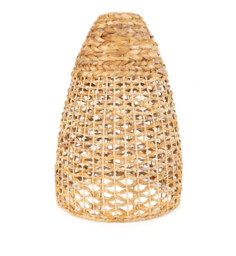 Candlelight Pendant Shade Bell Water Hyacinth Natural - thumbnail 2