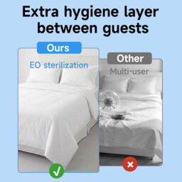 YIJINCHAN Disposable Bed Linen 4-Piece Set - thumbnail 7