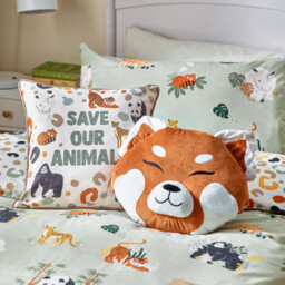 little furn Duvet Cover Set Wildlife Sage Single - thumbnail 4