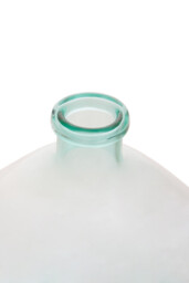 Interiors by Premier Vase Bexley Blue Recycled Glass Medium - thumbnail 5