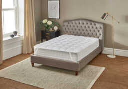 NightComfort Mattress Topper Quilted Microfibre 800GSM Double - thumbnail 3
