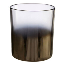 Interiors by Premier Tealight Candle Holder Complements Glass Metallic - thumbnail 2