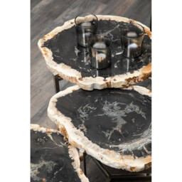 Interiors by Premier Tealight Candle Holder Complements Glass Metallic - thumbnail 5