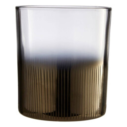 Interiors by Premier Tealight Candle Holder Complements Glass Metallic - thumbnail 1