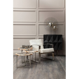 Interiors by Premier Tealight Candle Holder Complements Glass Metallic - thumbnail 3