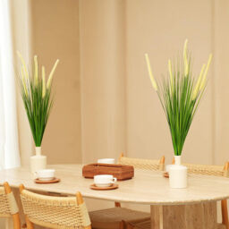 32inch yellow foxtail reed onion grass -6PCS - thumbnail 6