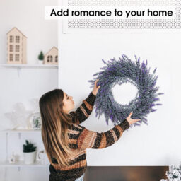 DDHS 18inch Lavender Wreath -2pcs - thumbnail 5
