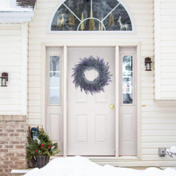 DDHS 18inch Lavender Wreath -2pcs - thumbnail 3
