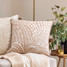 Hoem Cushion Nola Square Oat 45x45cm - thumbnail 1