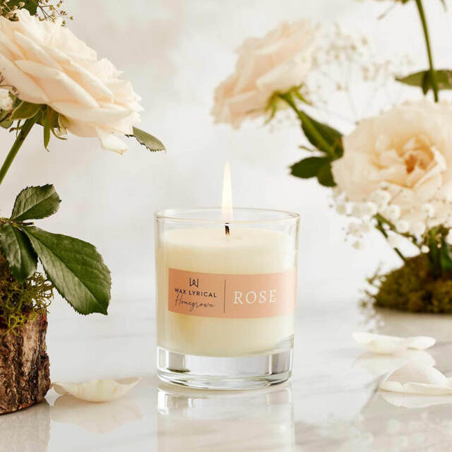 Wax Lyrical Candle Homegrown Rose 586g - image 1