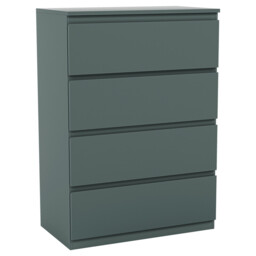 Vida Designs Drawer Chest Denver 4 Drawers Green - thumbnail 6