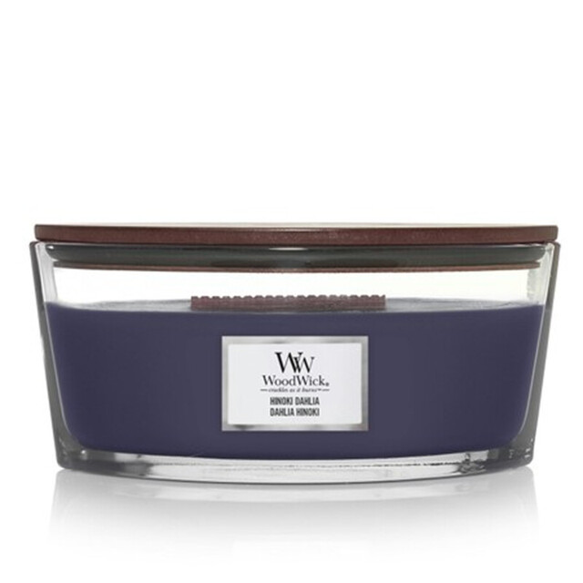 Wood Wick Candle Ellipse Hinoka Dahlia 453g