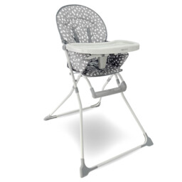 My Babiie MBHC1 Compact Highchair 6 Months - 3 Years (15 kg) Grey Dalmatian - thumbnail 1
