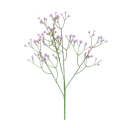 Wei's Moment 5Pcs Artificial  Flowers, Fake Flowers Silk Plastic Artificial Gypsophila Realistic Flower Arrangements Wedding Decoration Table Centerpieces pink - thumbnail 3