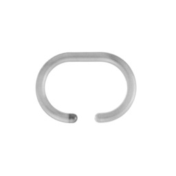 Croydex Shower Curtain Rings C Type Clear 12pcs - thumbnail 3