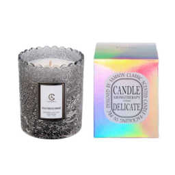 Zooly Lace Edge Cup Scented Candle - San Diego Blackwood, 200G, 1PC - thumbnail 7