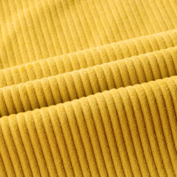 Phantoscope Pack of 2 Corduroy Soft Pillow Covers Decorative Striped Velvet Throw Pillows with Cotton Tassels Ultra Solid Cushion Covers Pillowcases, Mustard Yellow 30 x 50cm - thumbnail 2